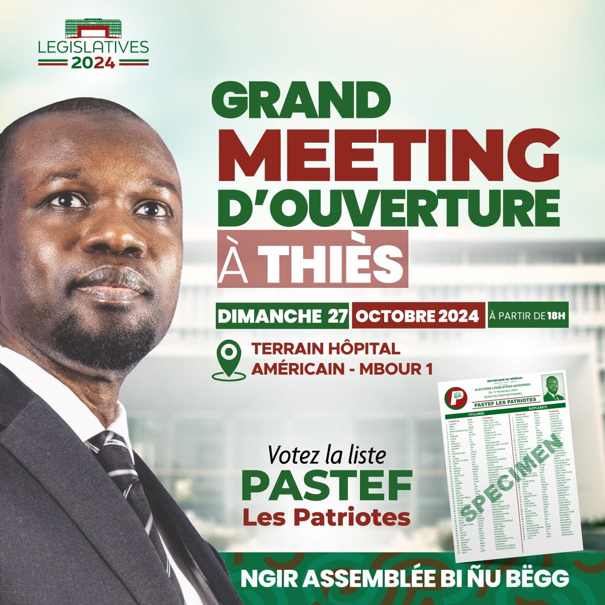 Ousmane Sonko tweet media