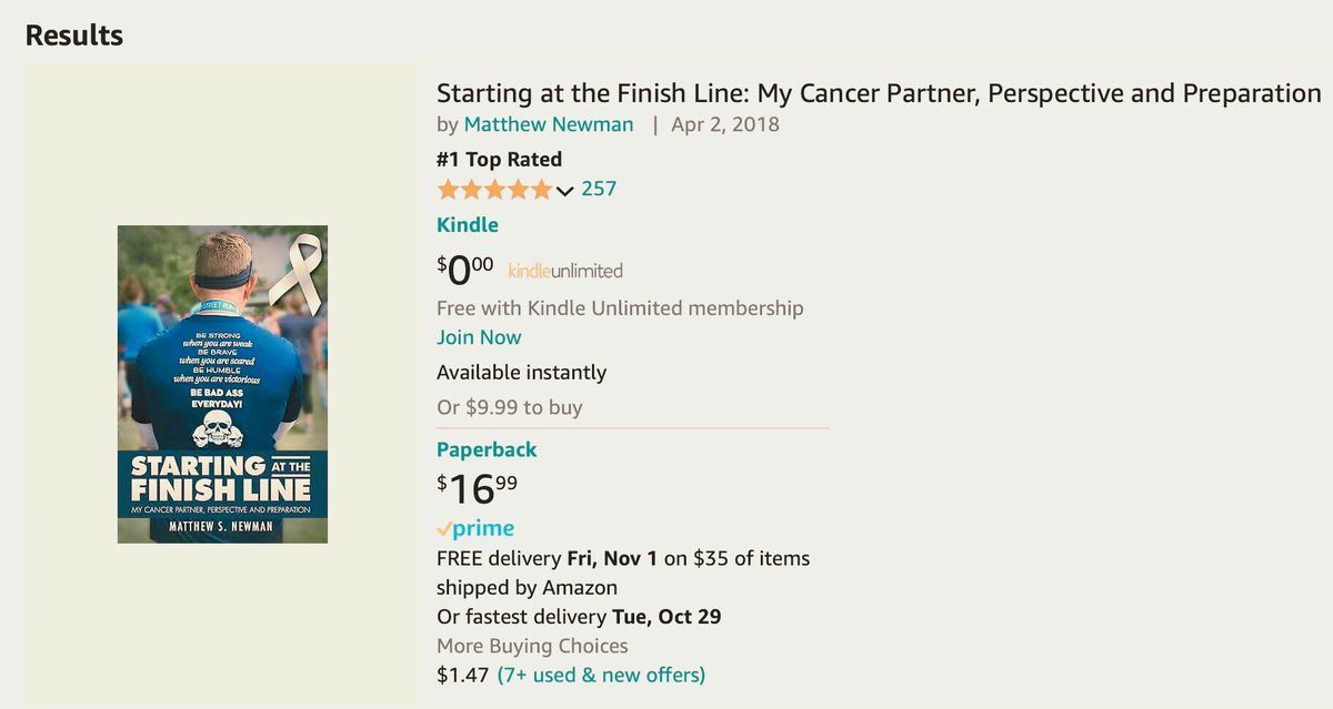 #1 Top Rated on <a href="/amazon/">Amazon</a>. I never imagined this book would have the impact it has had, and continues to have. It released 6.5 yrs ago. 

When we connect with others who have been in similar situations, we connect in ways that provide inspiration, optimism and community. It’s real.