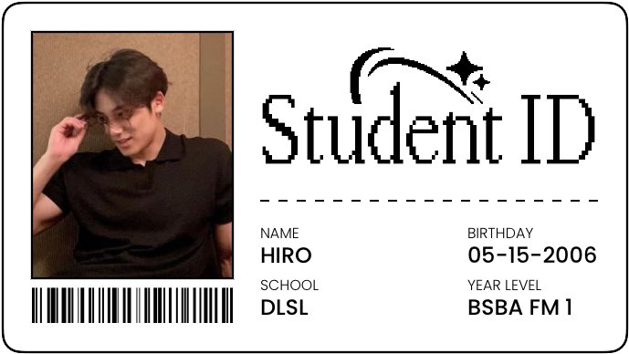 🌀 giving it another go 𓈒 𓈒 𓈒 

hello everyone, i’m hiro! not new to studytwt :)

🎮  about me!
   
        ‘ؘ06 liner, 1 BSBA FM     
        he/him, taurus, 🇵🇭
        likes: essays, music, food

🖇️  #studytwt #studytwtph

↺ / ♡ to be moots