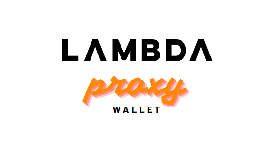 Lambda Proxy Wallet is now LIVE on mainnet! 🚨

Experience DeFi on BTC L1 like never before with our powerful new Proxy Wallet, offering:
🔐 Enhanced Security: Only you can sign and verify transactions with your wallet.
⚡ One-Step Transactions: No need for multiple steps, saving