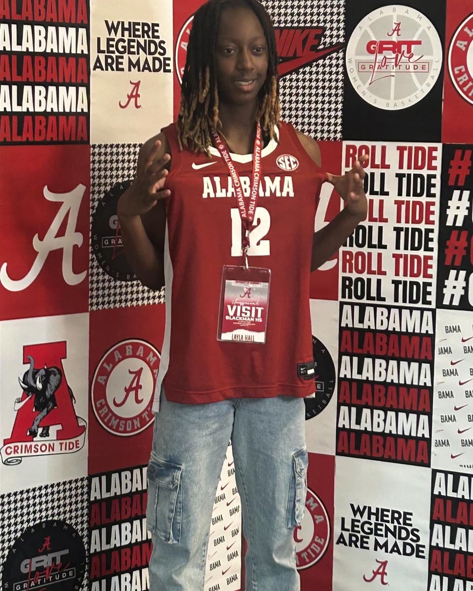 Thereal_layla28 (@tlayla28) on Twitter photo Had a great unofficial visit <a href="/AlabamaWBB/">Alabama Women’s Basketball</a> yesterday very very great atmosphere thank you to the coaching staff for allowing me to see and experience it all. <a href="/FBCMotton/">FBC Mo</a> <a href="/CenterCball/">Center Court Report</a> <a href="/fbcnashvilletn/">FBC Nashville</a> <a href="/LadyBlazeHoops/">Lady Blaze Hoops</a> #RollTide Had a great unofficial visit <a href="/AlabamaWBB/">Alabama Women’s Basketball</a> yesterday very very great atmosphere thank you to the coaching staff for allowing me to see and experience it all. <a href="/FBCMotton/">FBC Mo</a> <a href="/CenterCball/">Center Court Report</a> <a href="/fbcnashvilletn/">FBC Nashville</a> <a href="/LadyBlazeHoops/">Lady Blaze Hoops</a> #RollTide