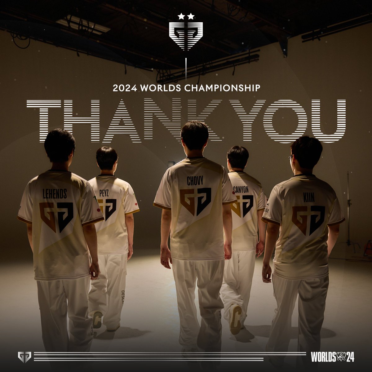 Gen.G Esports (@geng) on Twitter photo ๐๐ก๐๐ง๐ค ๐๐จ๐ฎ, ๐๐๐ง.๐ ๐๐๐๐
Our 2024 journey ends here. To our beloved TigerNation, your unwavering support carried us to new heights. Together, weโll strive for greater results and grow from every experience.
Here's to our 2024 season.
#GENGLOL #TIGERNATION ๐๐ก๐๐ง๐ค ๐๐จ๐ฎ, ๐๐๐ง.๐ ๐๐๐๐
Our 2024 journey ends here. To our beloved TigerNation, your unwavering support carried us to new heights. Together, weโll strive for greater results and grow from every experience.
Here's to our 2024 season.
#GENGLOL #TIGERNATION