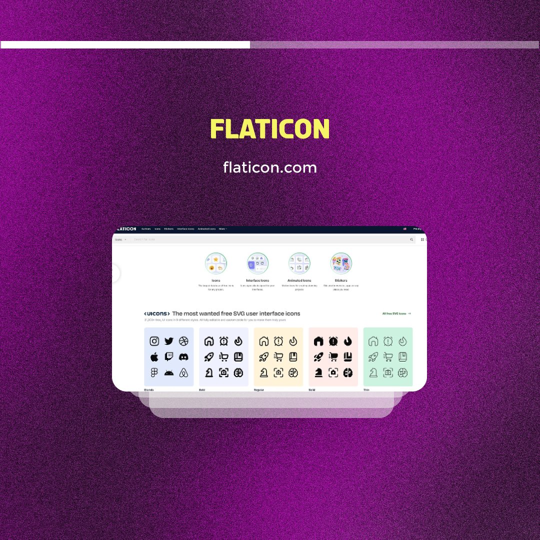 algrowvert's tweet image. ♾️ Elevate your designs with high-quality, free icon libraries! This carousel features 8 essential resources for polished, professional visuals—perfect for any project without breaking the bank.

👉 Swipe to explore each library and tell us your favorite!

#algrowvert #design