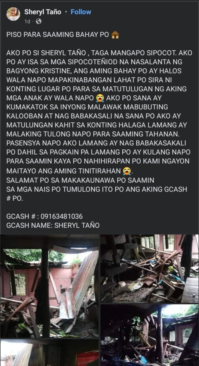 preciousmone29's tweet image. help these bicolanos out if you can 🩶

#KristinePH 
#BangonOragon
#BicolNeedsHelp