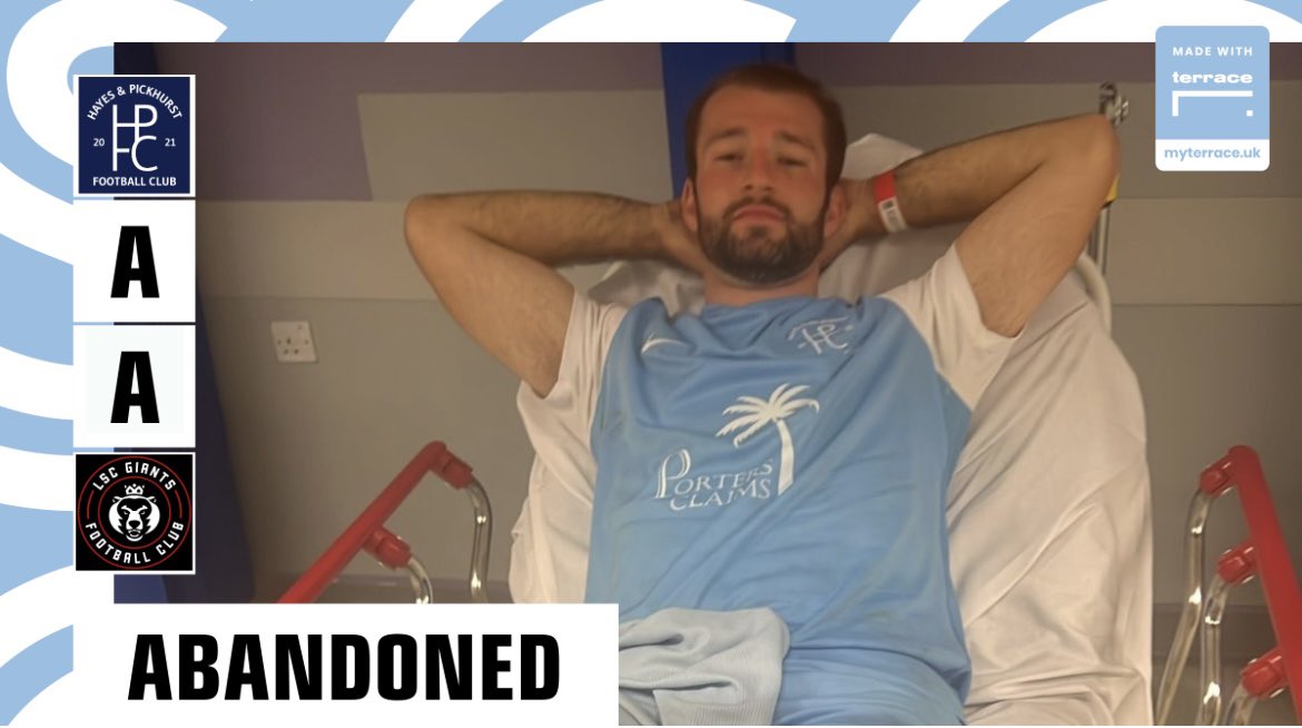 ABANDONED | Match abandoned after a nasty injury to our captain Maxwell Smith

#hpfc