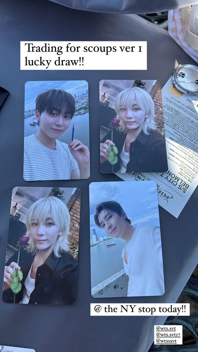 binoscoups's tweet photo. wtt svt us lucky draw !!

#svt #seventeen #wttsvt 
#SVT_RIGHT_HERE_IN_BELMONT https://t.co/RTtkOBykfb