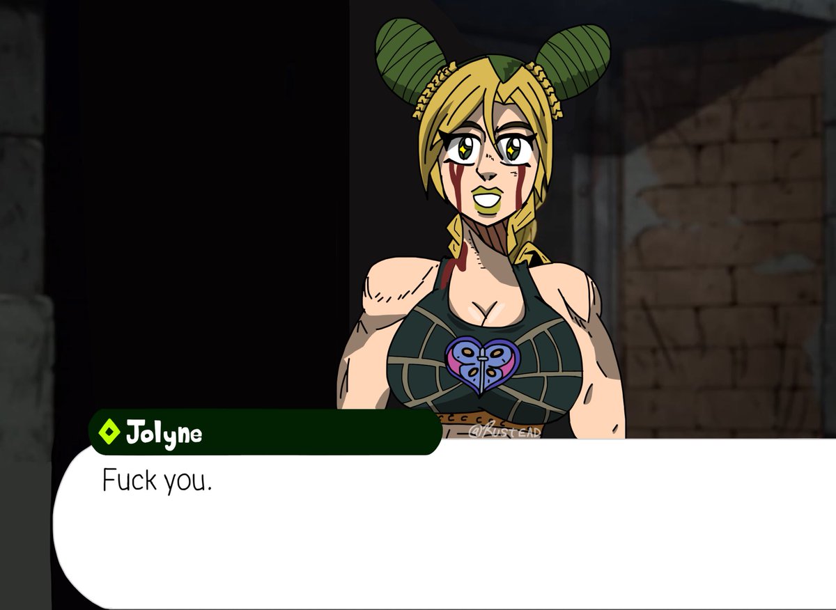 rustead's tweet image. Jolyne during the Planet Waves arc: