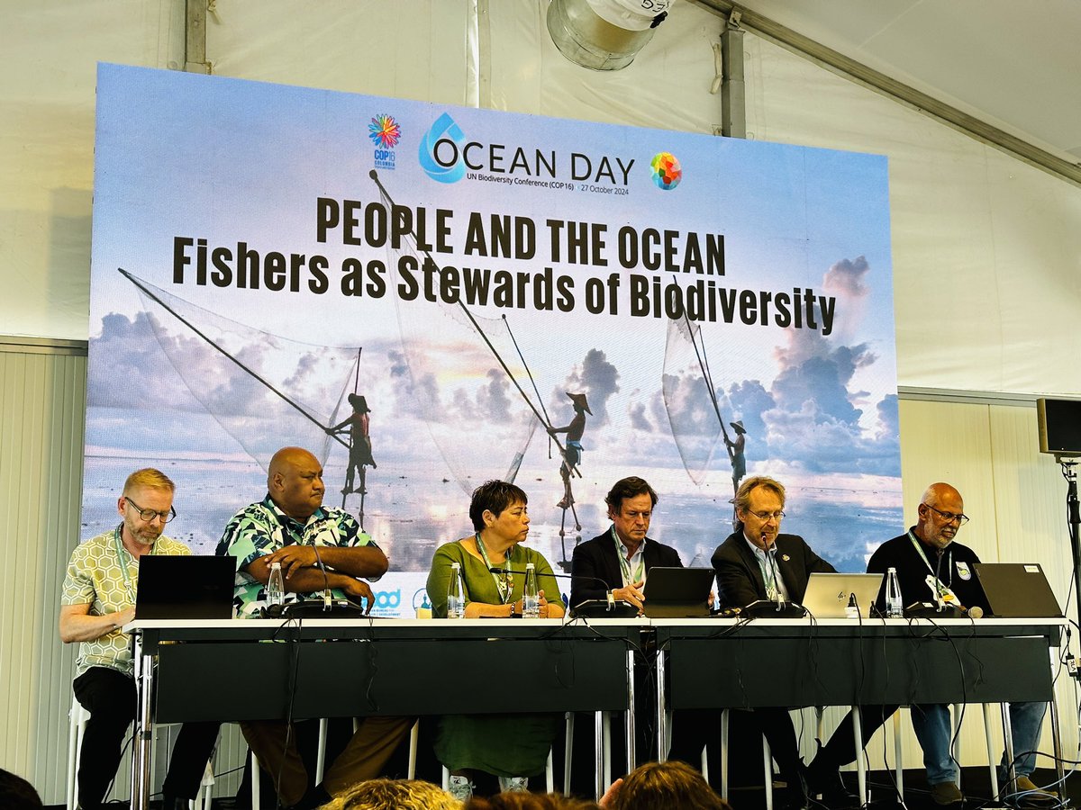 Jenn Thornhill Verma (@jenniferyverma) on Twitter photo <a href="/FAOfish/">Fisheries & Aquaculture</a> <a href="/SprepChannel/">SPREP</a> Neat synthesis by <a href="/DickeyCollas/">Mark Dickey-Collas 🏳️🌈</a> sharing a word cloud of attendees views on words linking people to marine biodiversity at the ‘fishers as stewards of biodiversity’ session. The most popular word ? Life ! #COP16Cololombia #OceanDay <a href="/FAOfish/">Fisheries & Aquaculture</a> <a href="/kimfriedmans/">Kim Friedman</a> <a href="/FAOfish/">Fisheries & Aquaculture</a> <a href="/SprepChannel/">SPREP</a> Neat synthesis by <a href="/DickeyCollas/">Mark Dickey-Collas 🏳️🌈</a> sharing a word cloud of attendees views on words linking people to marine biodiversity at the ‘fishers as stewards of biodiversity’ session. The most popular word ? Life ! #COP16Cololombia #OceanDay <a href="/FAOfish/">Fisheries & Aquaculture</a> <a href="/kimfriedmans/">Kim Friedman</a>