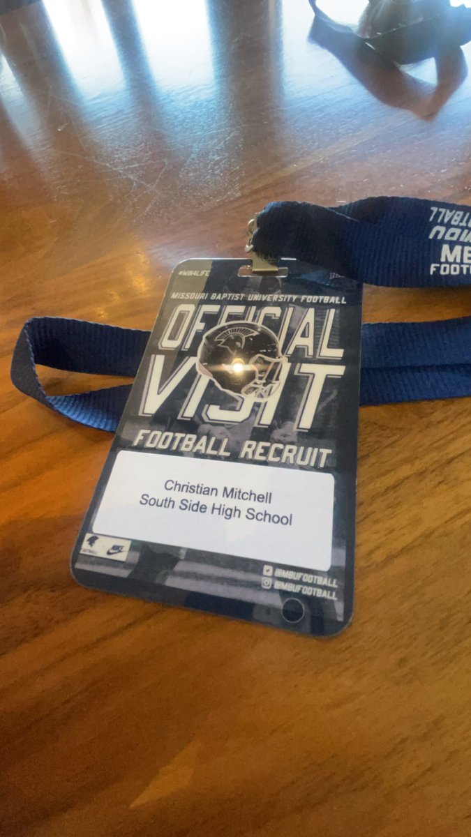 Chris Mitchell (@15chrismitchell) on Twitter photo Had a great time at Missouri Baptist University’s homecoming game, Thanks Coach for having me! <a href="/MBUCoachB/">Jason Burianek</a> <a href="/MBUFootball/">Missouri Baptist Football</a> <a href="/coachnarcisse/">Lester Narcisse</a> Had a great time at Missouri Baptist University’s homecoming game, Thanks Coach for having me! <a href="/MBUCoachB/">Jason Burianek</a> <a href="/MBUFootball/">Missouri Baptist Football</a> <a href="/coachnarcisse/">Lester Narcisse</a>