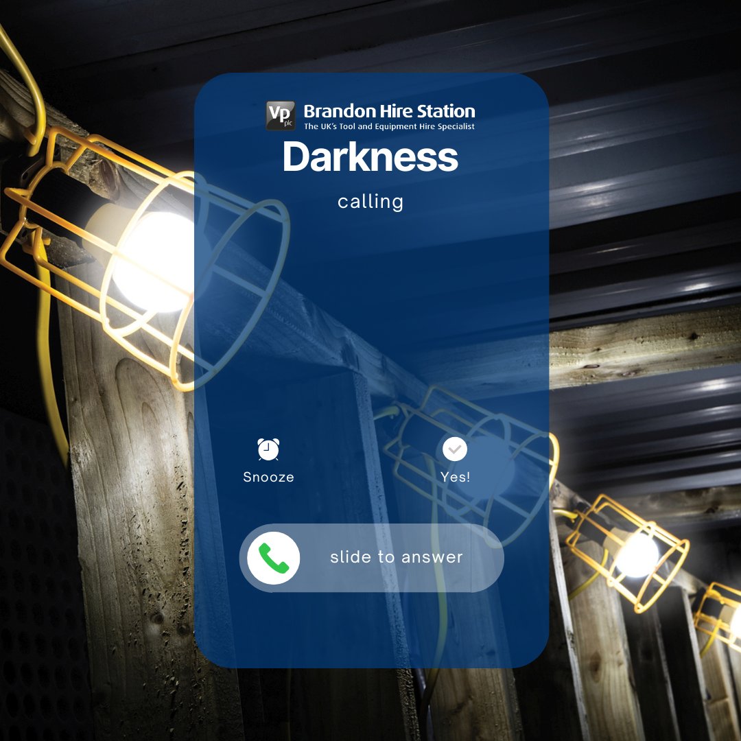 Dark Days Are Rolling In—Light Up Your Site! 🕒

Keep the productivity going strong with our top-notch lighting equipment, ready to brighten up those days. Hire now and let there be light! 💡 #LightUpYourSite #BrightNights #HireEquipmentFun