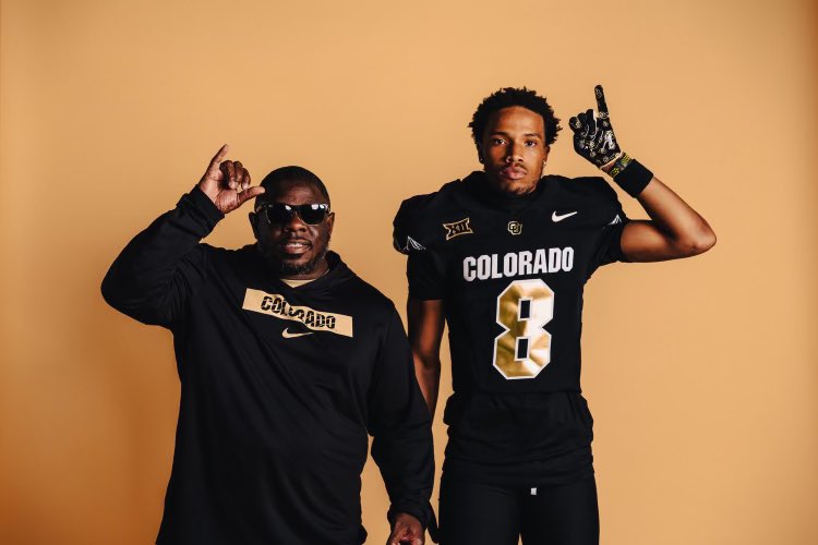 I had a great time in Boulder this weekend, thank you <a href="/CoachJPhilCU/">Jason Phillips</a> <a href="/Coach2Bless/">Devin Rispress</a> and the rest of the staff for showing me what home truly feels like, can’t wait to be back for good in December. #SkoBuffs🦬 #WeHere🦬