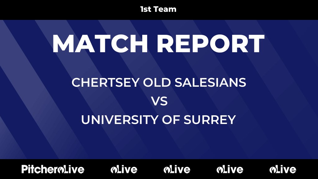MATCH REPORT: CoS  1  v University of Surrey 5 #Pitchero
pitchero.com/clubs/chertsey…