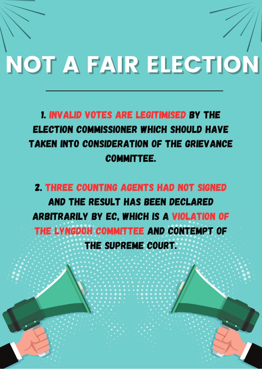 akashbhati_ab's tweet photo. We firmly request a recount of the HCUSU Presidential election votes! With a winning margin under 1% and serious concerns about invalid votes and procedural violations by election commission, transparency is crucial. Justice in our democratic process matters! #HCUSUElections2024 https://t.co/6Sh9nzIZva