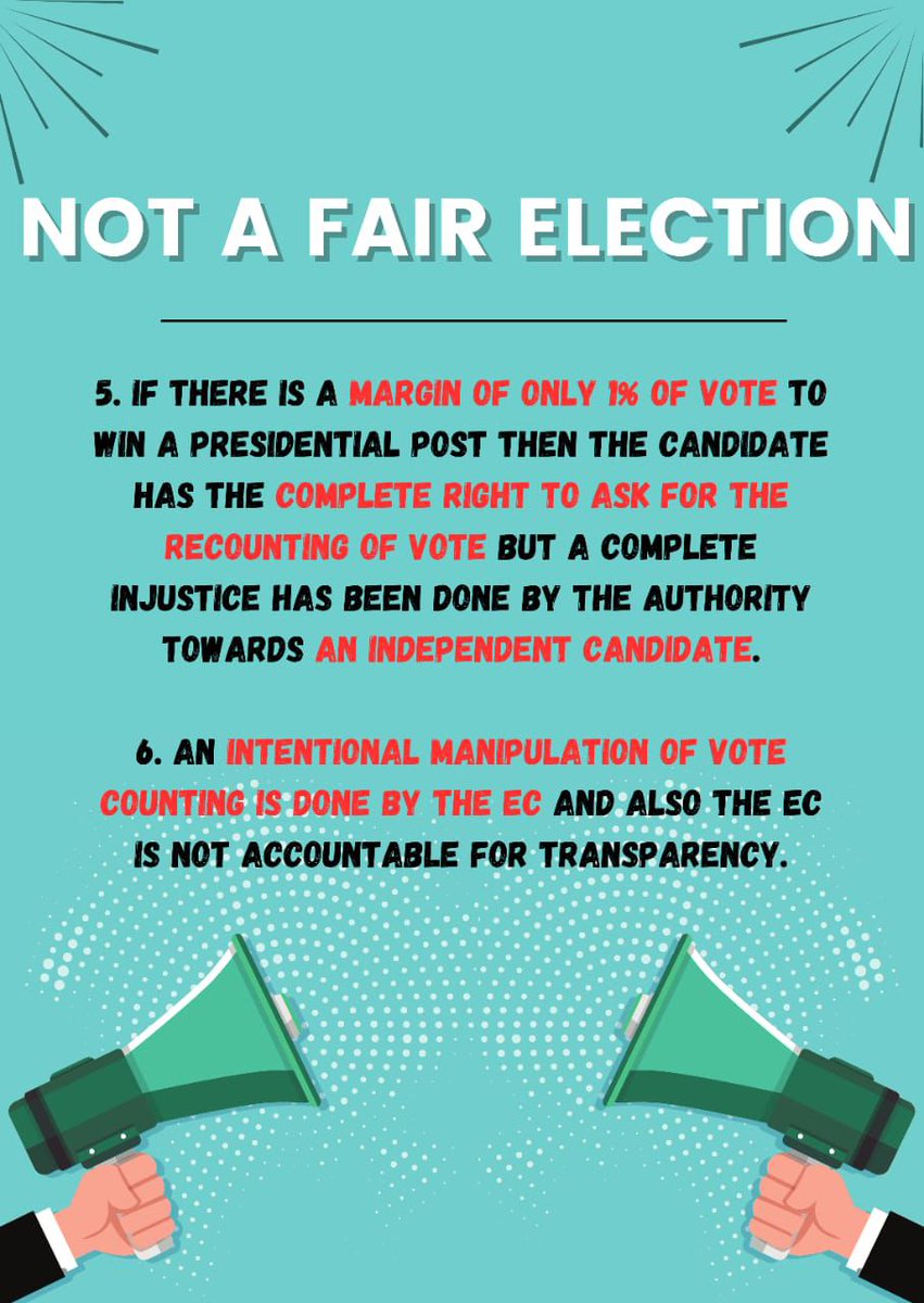 akashbhati_ab's tweet photo. We firmly request a recount of the HCUSU Presidential election votes! With a winning margin under 1% and serious concerns about invalid votes and procedural violations by election commission, transparency is crucial. Justice in our democratic process matters! #HCUSUElections2024 https://t.co/6Sh9nzIZva