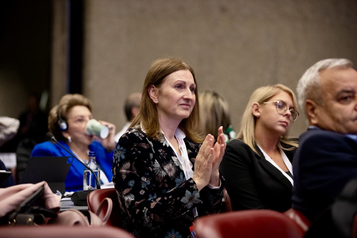 jagan_chapagain's tweet photo. Today, alongside @PKraehenbuehl, I had the honor of presenting the joint resolution, “Call for Respect and Support for Principled Humanitarian Action,” which has now been officially adopted by the Council of Delegates. 

This resolution, jointly developed by the @IFRC and @ICRC with valuable contributions from National Societies, represents our collective commitment to uphold principled humanitarian action worldwide.

Prompted by serious concerns over the growing challenges humanitarian actors face in delivering crucial assistance and protection, this resolution addresses the urgent need to protect our ability to reach those in greatest need. #RCRC24