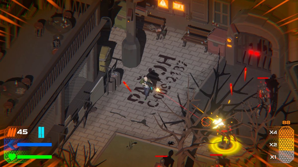 KrolMichal's tweet photo. I jeszcze zapowiedź. Studio Anarchy Creations zaprezentowało na targach #PGA grę System Breakdown, "szybką strzelankę rogue-lite". Wydawcą jest @GamesFreemind. Premiera w 2025 r.

S: https://t.co/4ooP7sYaAJ

#polskiegry #SystemBreakdown #AnarchyCreations #Freemind #Steam #giełda #GPW