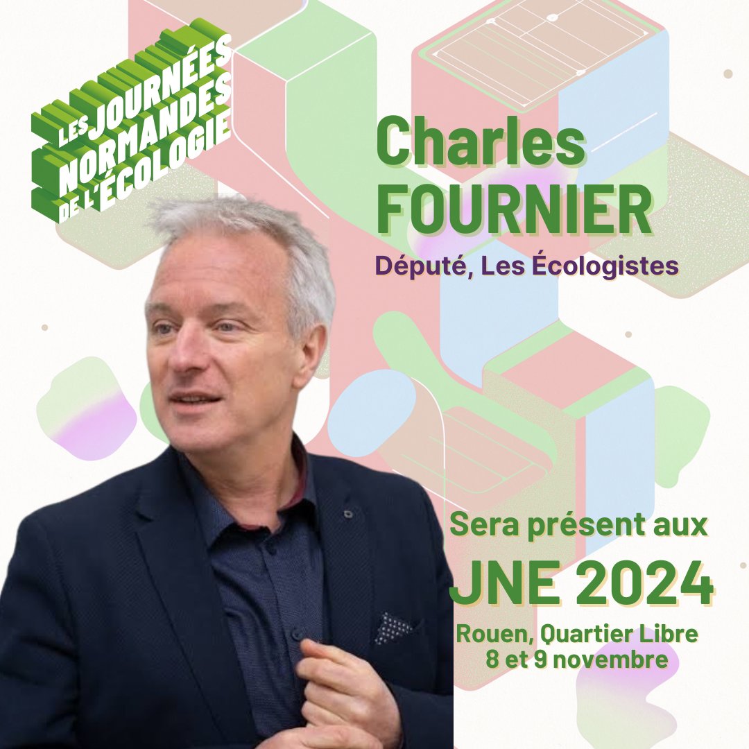 Nous aurons le plaisir de les accueillir aux #JNE !

Samedi 9/11 à 14h30, table ronde sur #Lubrizol , 5 ans après… ainsi que sur les enjeux de souveraineté industrielle.

Avec Christophe Holleville , Secrétaire et porte-parole de l’Union des victimes de Lubrizol, <a href="/cfourniereelv/">Charles Fournier - Député de Tours 37-01</a>