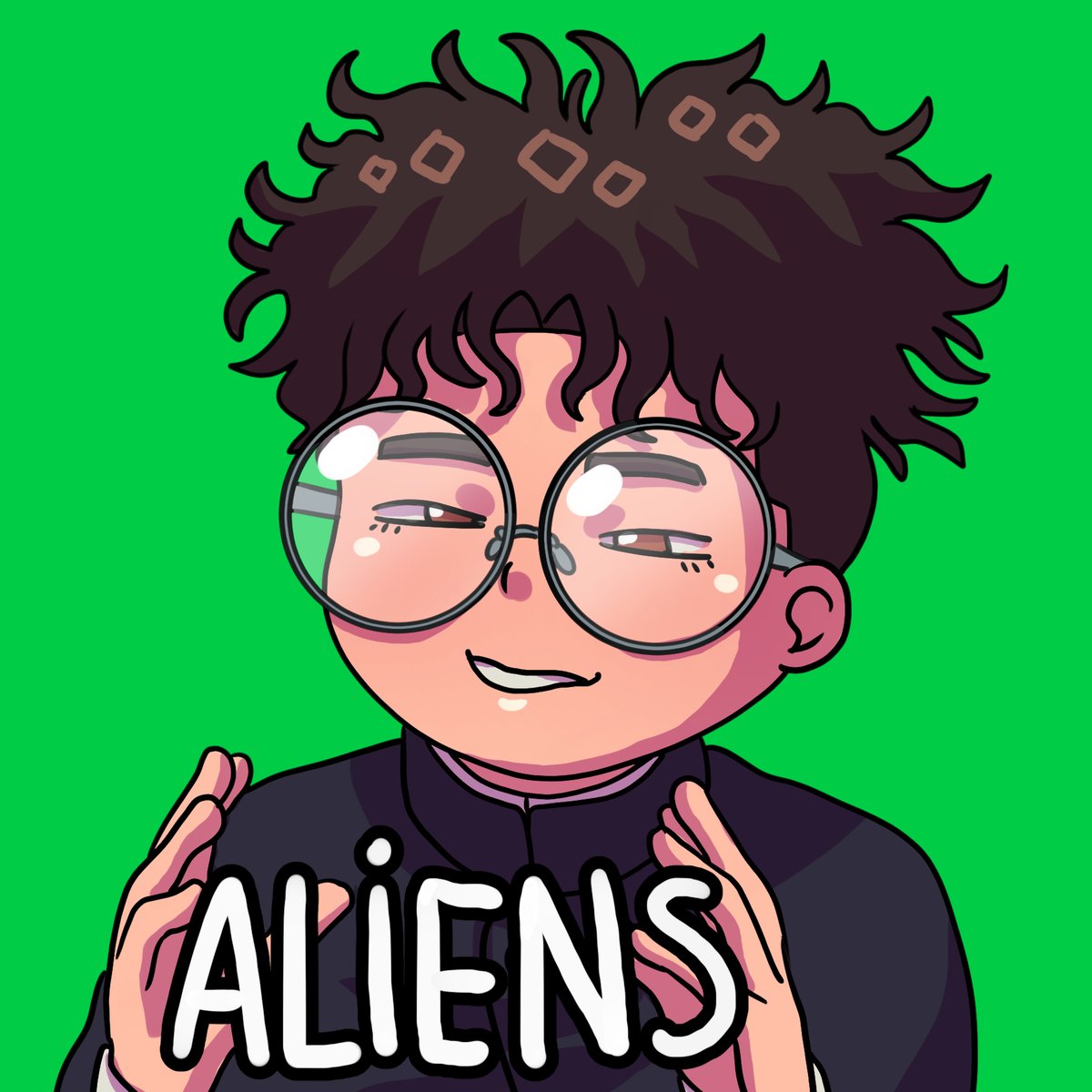 Gamusaur's tweet image. Dandadan posting time 👽