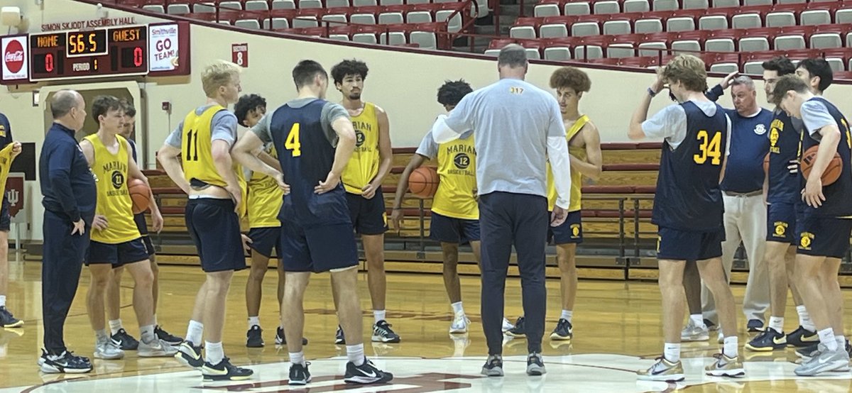 Marian Basketball tweet media