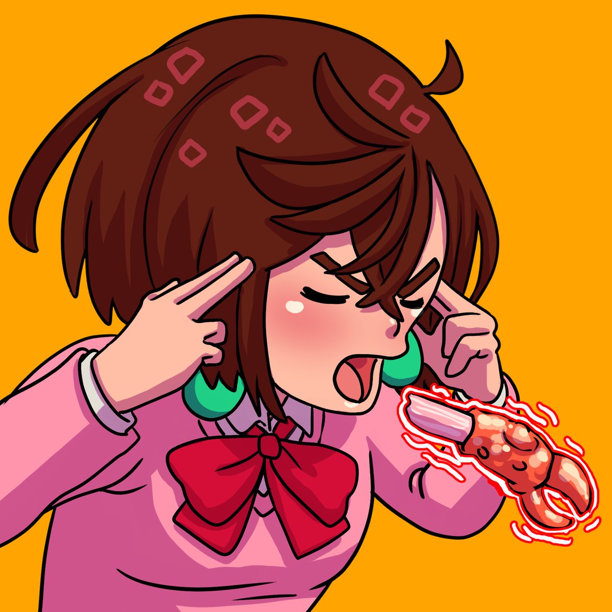 Gamusaur's tweet image. Dandadan posting time 👽