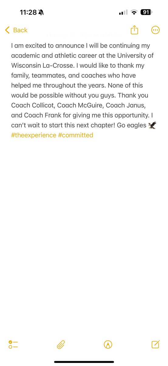 Caleb Schaefer (@calebschaefer9) on Twitter photo Committed to #TheExperience <a href="/UWLEagleFB/">UW-La Crosse Football</a> <a href="/UWLCoachJanus/">Matt Janus</a> <a href="/CoachCollicott/">Mitch Collicott</a> @CoachMacUWL <a href="/FbNeenah/">NeenahFB</a> <a href="/MJ_NFLDraft/">Mark Johnson</a> Committed to #TheExperience <a href="/UWLEagleFB/">UW-La Crosse Football</a> <a href="/UWLCoachJanus/">Matt Janus</a> <a href="/CoachCollicott/">Mitch Collicott</a> @CoachMacUWL <a href="/FbNeenah/">NeenahFB</a> <a href="/MJ_NFLDraft/">Mark Johnson</a>