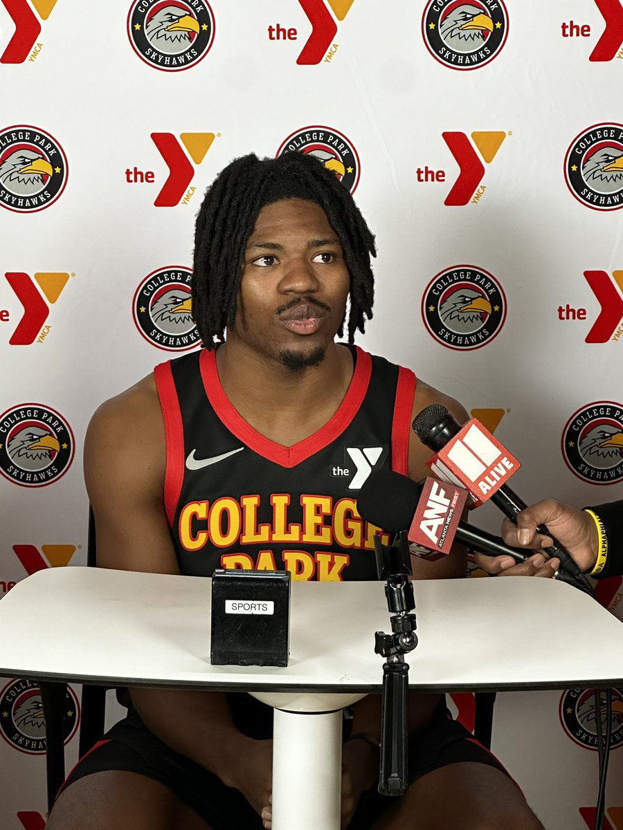 aaronladdtv's tweet photo. #Skyhawks Terrell Burden reflects on the life of his former college coach, Amir Abdur-Rahim: “He used basketball as a tool to take young men and turn them into grown men. His energy speaks volumes…” @ATLNewsFirst https://t.co/XikBKbz5rs