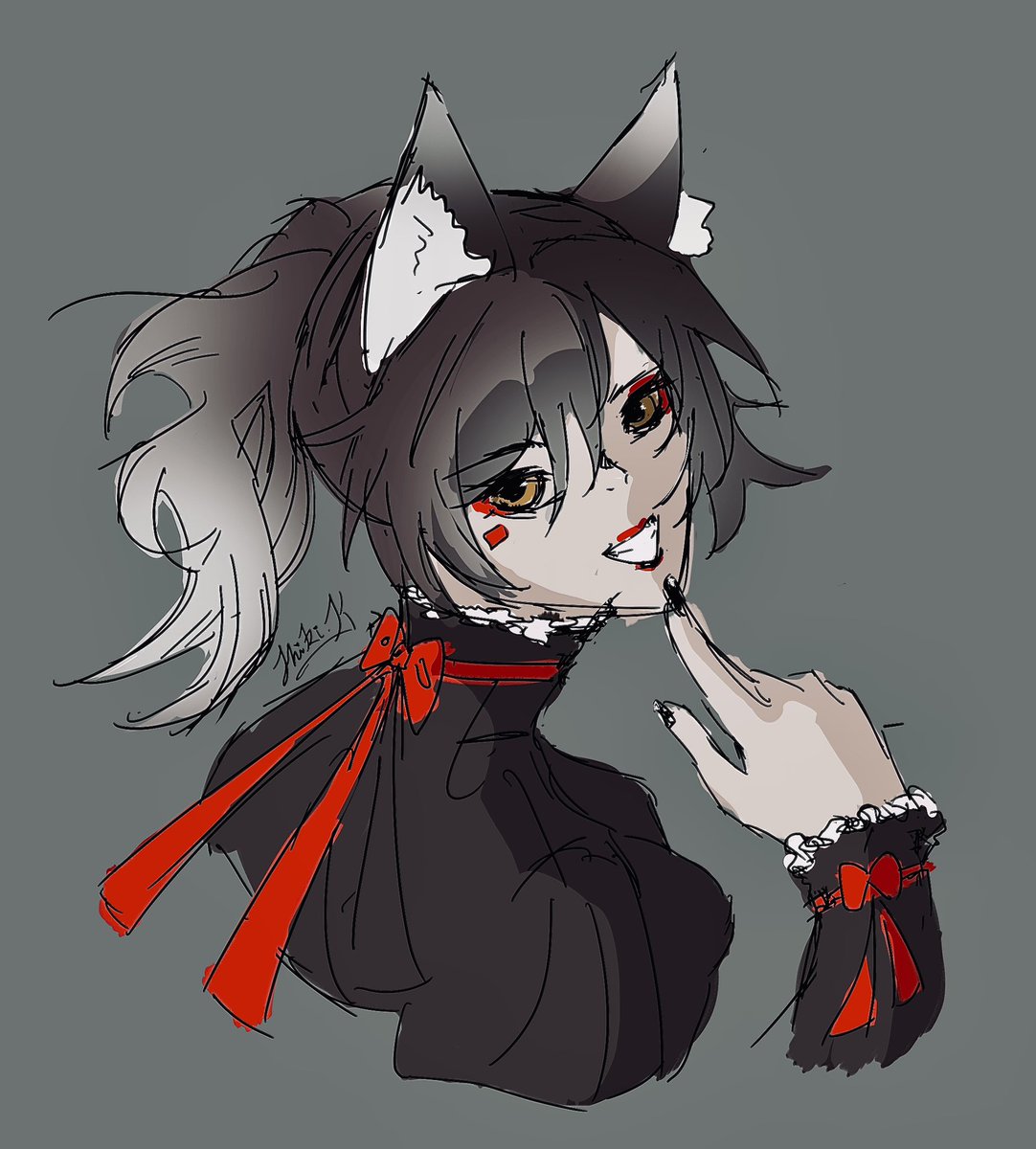 Shikigami_Kit's tweet photo. Finally coming back to drawing again!!

#Shikigart https://t.co/fbbo7N06Ns
