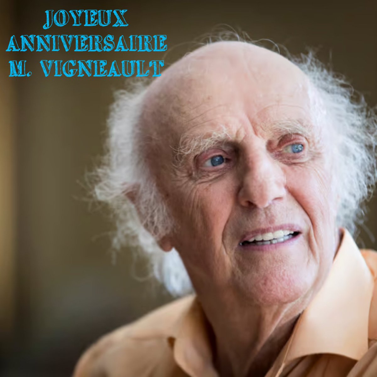 BenoitStH's tweet image. 96 bougies sur le gâteau de monsieur Vigneault! Joyeux anniversaire.