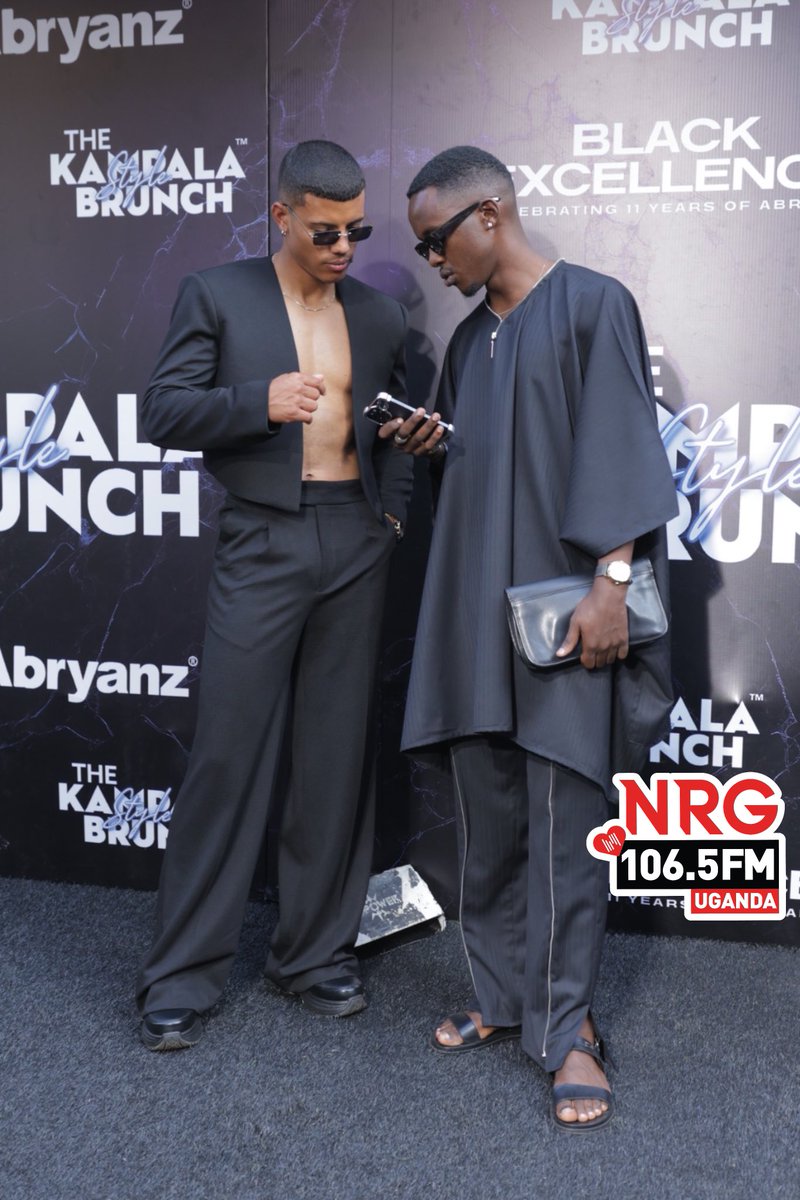 nrgradioug's tweet image. impeccable style you can’t resist 

#TheKampalaStyleBrunch | #NRGRadioUG | #BlackExellence