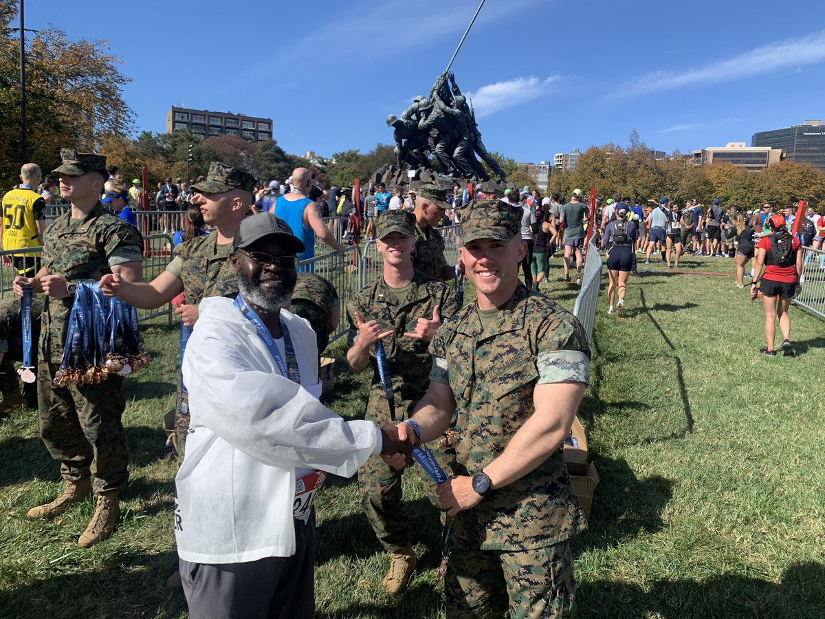 Sam M Mbulaiteye (@smbulaiteye) on Twitter photo Thrilled to have run with the Marines today! It is one of the most exciting events in Washington DC! #runwiththemarines Thrilled to have run with the Marines today! It is one of the most exciting events in Washington DC! #runwiththemarines