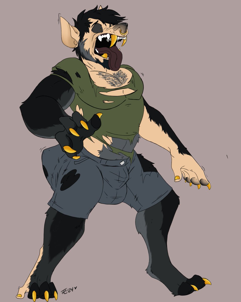 Tongue too big for that mouth...for now. :)