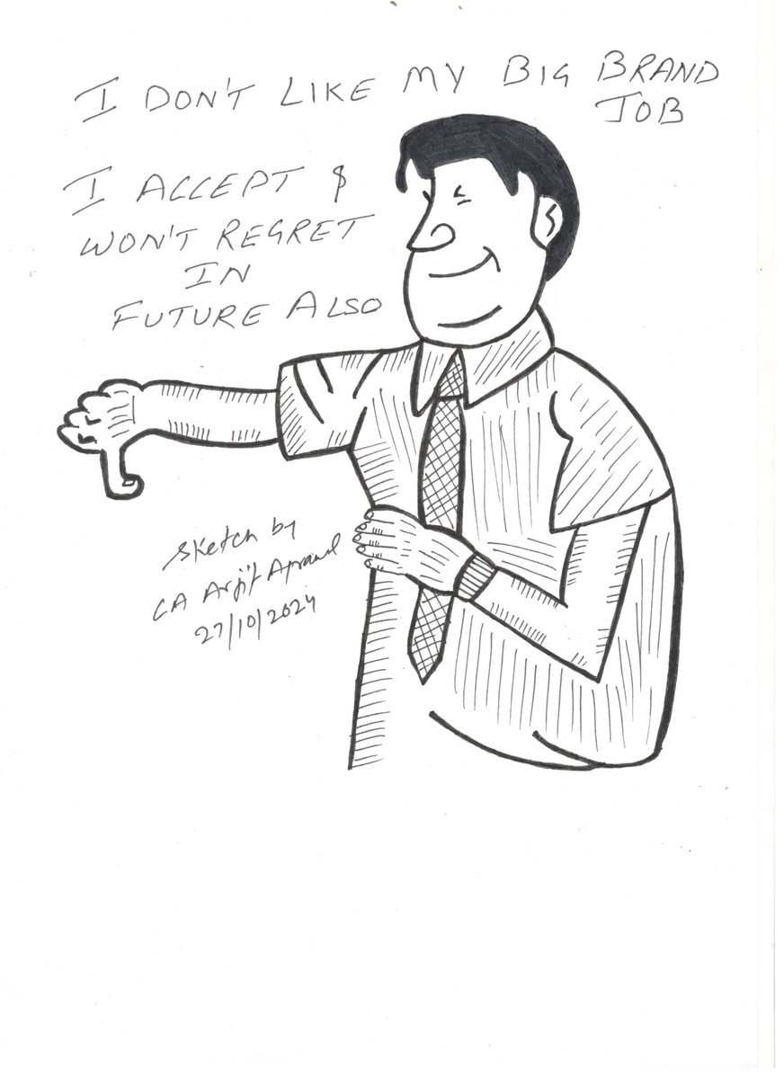 ArjitCa's tweet photo. Today's Weekend Sketch features an employee with his personal thoughts 

#rklaxman #laxman #uncommon #sketch #pencilsketch #charteredaccountants #happy #hobby #relax #challanges #positive #work #life #balance #worklifebalance #smile #happyface #satisfaction #luxury #professional https://t.co/GOZU30RBxi