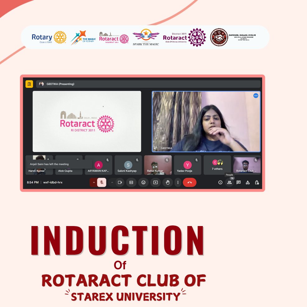rotaractstarex's tweet image. Today’s induction marked an exciting start for our entire team! A heartfelt thank you to Mrs. Geetika, our District Representative, for her inspiring presence. Here’s to an impactful journey ahead! 🌟 #InductionDay #RotaractFamily @rotaractdistrict3011