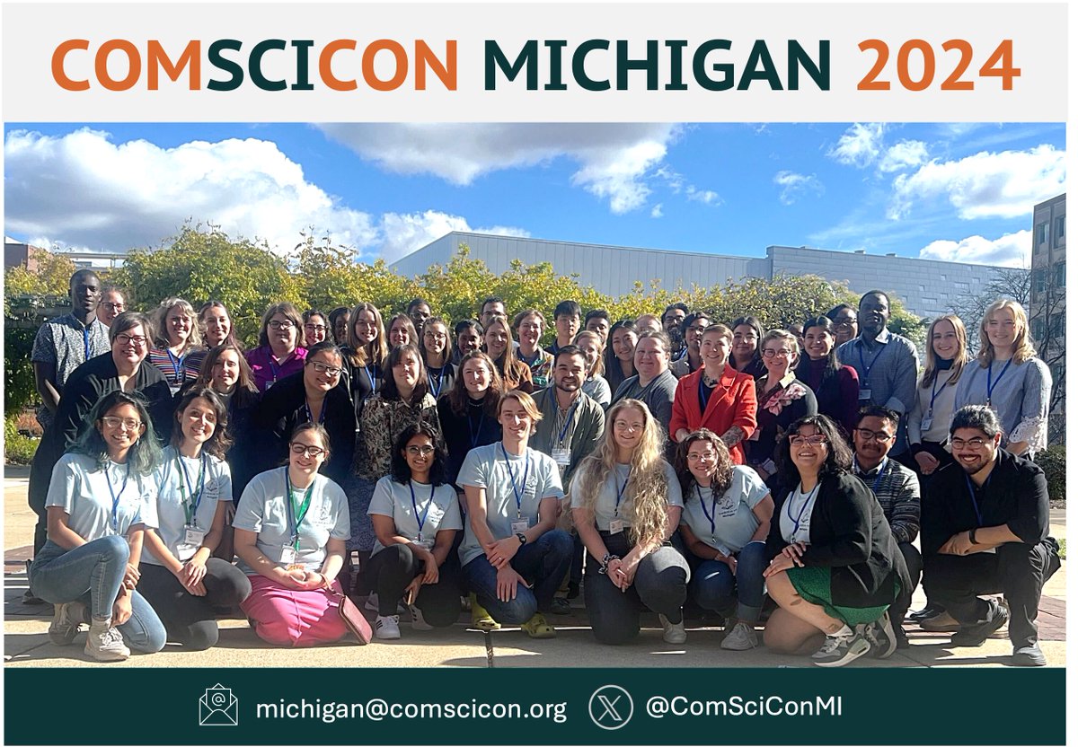 ComSciCon Michigan (@comsciconmi) on Twitter photo That’s a wrap on #ComSciConMI2024! Thank you to all who joined us! <a href="/michiganstateu/">MSU</a> <a href="/UMich/">University of Michigan</a> <a href="/michigantech/">Michigan Tech</a> <a href="/waynestate/">Wayne State University</a> That’s a wrap on #ComSciConMI2024! Thank you to all who joined us! <a href="/michiganstateu/">MSU</a> <a href="/UMich/">University of Michigan</a> <a href="/michigantech/">Michigan Tech</a> <a href="/waynestate/">Wayne State University</a>