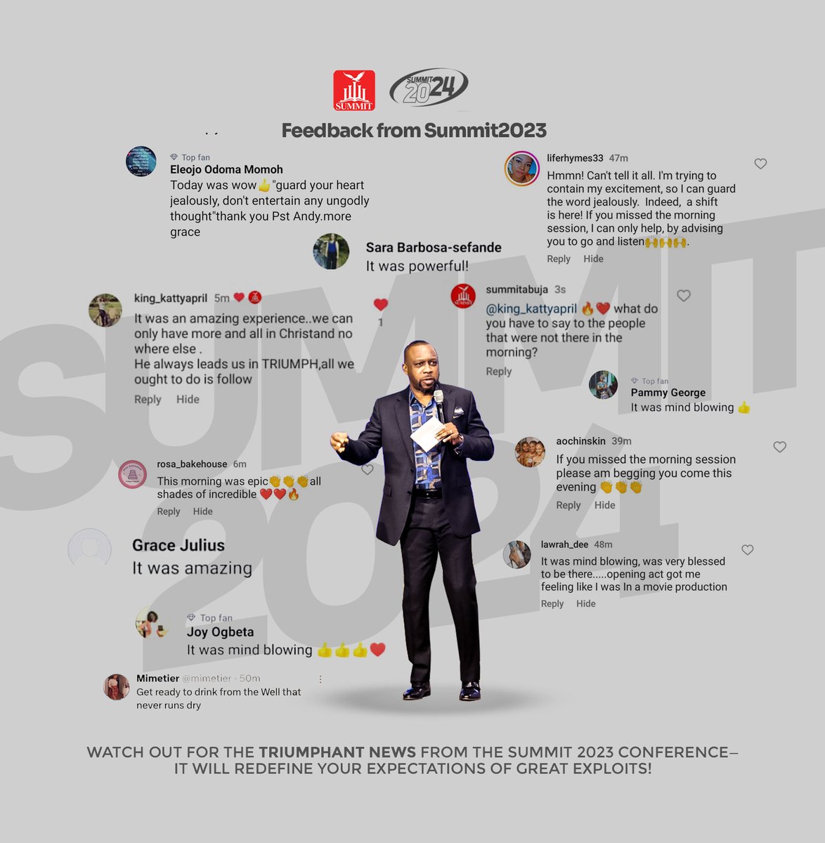 October 30th marks the start of #Summit2024! Who’s ready to walk in Great Exploits? Invite a friend and join us for an unforgettable experience!
Register now via thesummitbc.org/summit2024

#GreatExploits