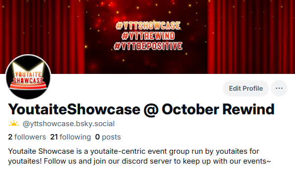 YTTShowcase's tweet photo. Ask and you shall receive!!
We are now over on ๐ฆ as well! For the time being, we will be cross-posting to both platforms, so if you've moved over to the other app, follow us there for updates as well!
#YTTShowcase https://t.co/wokX79yk6W
