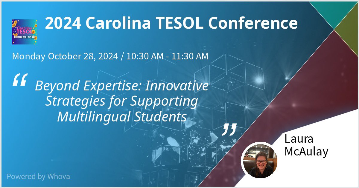 Laura McAulay (@lmcaulay04) on Twitter photo Looking forward to presenting this alongside the ladies of the <a href="/SC_MLE/">South Carolina ML Educator Network</a> 23-24 programming committee! How do you support your ML students and teachers when you’re not an expert in the content yourself? Looking forward to presenting this alongside the ladies of the <a href="/SC_MLE/">South Carolina ML Educator Network</a> 23-24 programming committee! How do you support your ML students and teachers when you’re not an expert in the content yourself?