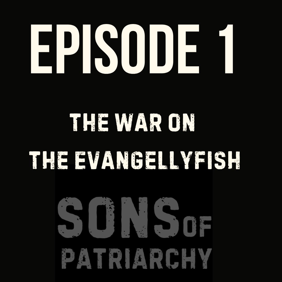 patriarchysons's tweet photo. SURPRISE!

We couldn't wait any longer.

Welcome to Episode 1, The War on the Evangellyfish, with @kkdumez.

Apple Podcasts: https://t.co/gMf67HWU5F
Spotify: https://t.co/VuIjuLFPPj
YouTube: https://t.co/06QYCgnOSZ
Instagram: https://t.co/yBSBCvwPOv
Facebook: https://t.co/ghQO2xRTHg
TikTok: https://t.co/hsotqz456D

Let's get to know this movement.