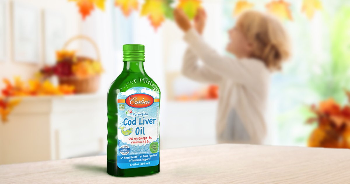 carlsonlabs's tweet image. Carlson Cod Liver Oil in delicious natural green apple flavor is available in varieties for adults and kids. Try it today by the spoonful or in one of our tasty recipes: carlsonlabs.com/recipes 

#codliveroil #greenapple #fishoil #omega3 #healthyrecipes #codliver