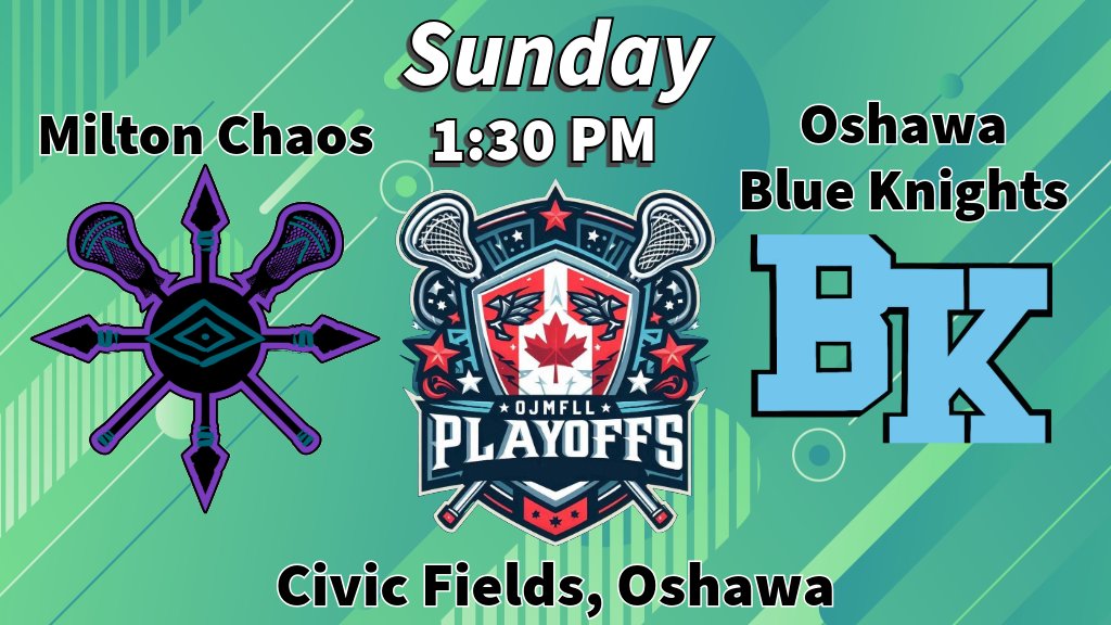 Milton Chaos to face Oshawa Blue Knights in the <a href="/OJMFLL/">OJMFLL</a> championship game 
ojmfll.com/stats#/803/sch…