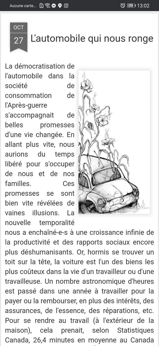 EmmaCollectif's tweet photo. L'automobile qui nous ronge https://t.co/twcCeoVyiK https://t.co/oTtIVaxmYK