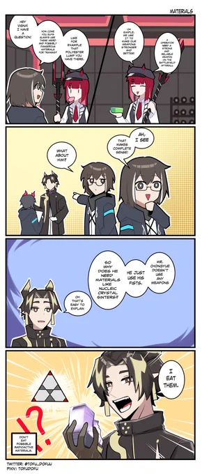 Materials

#Arknights 
#アークナイツ 
#明日方舟 