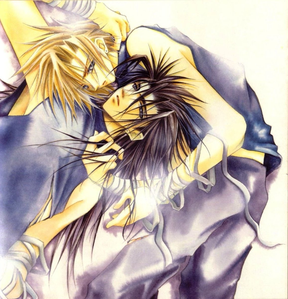 YAOIBUTTSEX101's tweet image. can we bring this yaoi artstyle back please