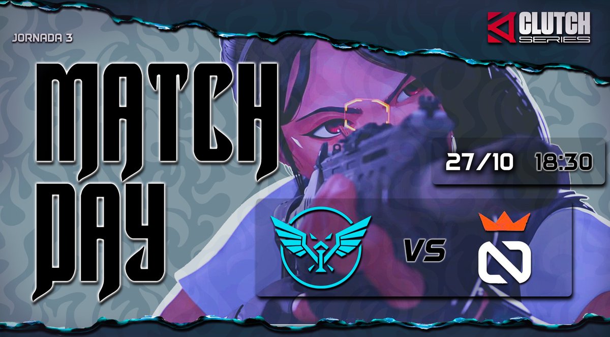 FireHawksClub's tweet photo. MATCH DAY | Jornada #ClutchSeries de @TormentaVALes🌪️

⏳Empezamos a las 18:30 vs @NexumEC

Alineación:
🔥@IVANTETE2213491
☁️@raulpk4
🧠@frnmi88
💥@ItsPetos
🌐@_KmoNN

🩵A POR ELLOS🩵

#FlyOverFire #VALORANT https://t.co/bHC68iiPbp