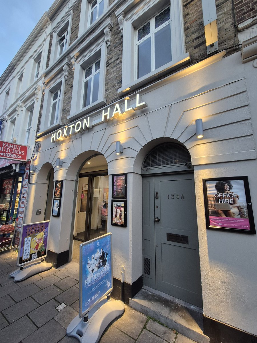 Tonight's viewing - second new musical of the day and this is one I've been especially excited for.
At <a href="/HoxtonHall/">Hoxton Hall</a> for the one night only concert presentation of <a href="/UnboundMusical/">Unbound</a>.