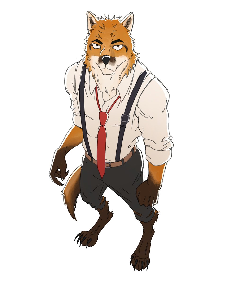 SamHiguma's tweet image. #weretober2024 day 27 - Fox