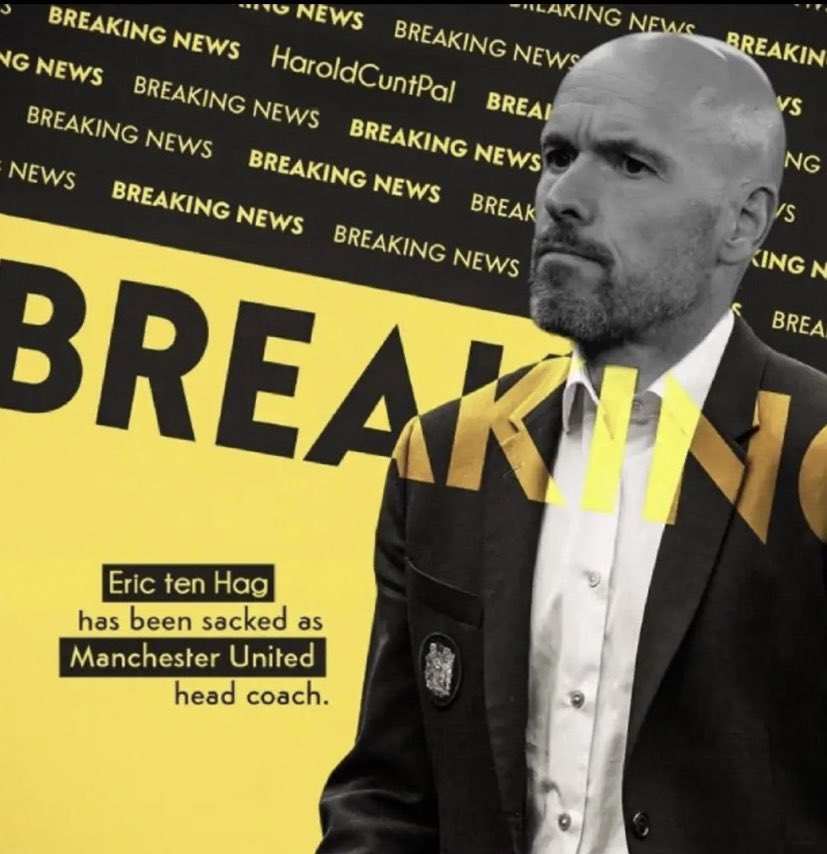Repost if you want Erik Ten Hag sacked before 8 a.m. tomorrow.

I want to see something