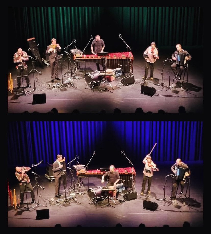 Het concert van vandaag in <a href="/AgoraTheater/">AGORA Theater & Congrescentrum</a> was heel mooi! Wij hebben er erg van genoten🙌🏻 Leuk publiek🙏 Tot de volgende keer. Bezoek in de tussentijd het Alluminous Lichtkunstfestival in Almere en onze installatie in samenwerking met Touki Delphine ‘RELAY: STONEHENGE’ #blackpencil