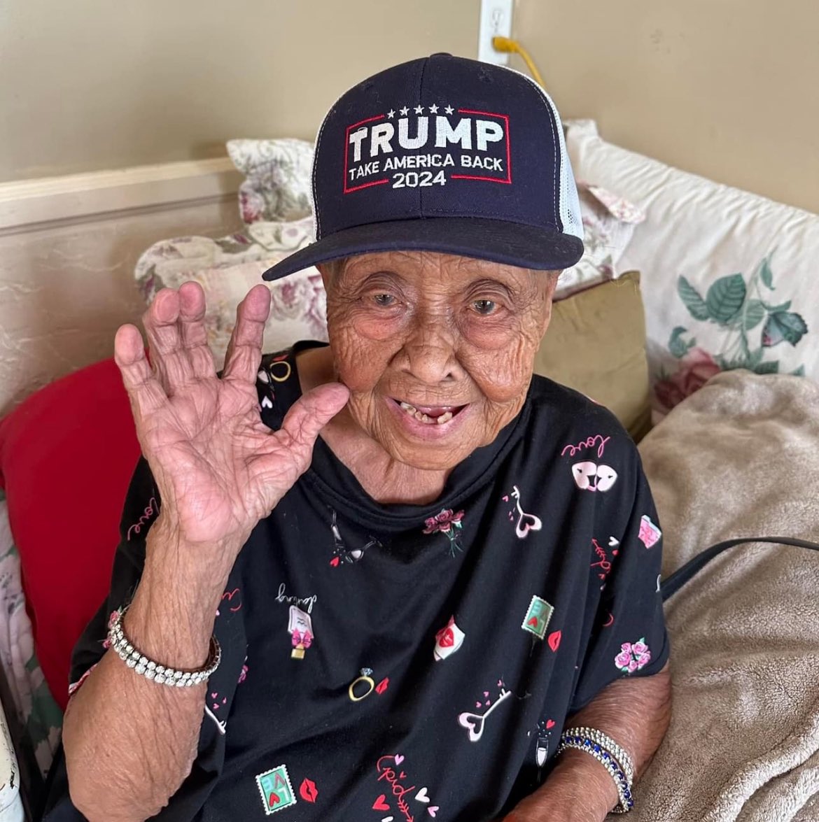 kokjameson's tweet photo. @MAGA_Montgomery My friends grandma, lifelong Democrat voter since she because a US citizen in the 40’s https://t.co/v6sSj2snDu