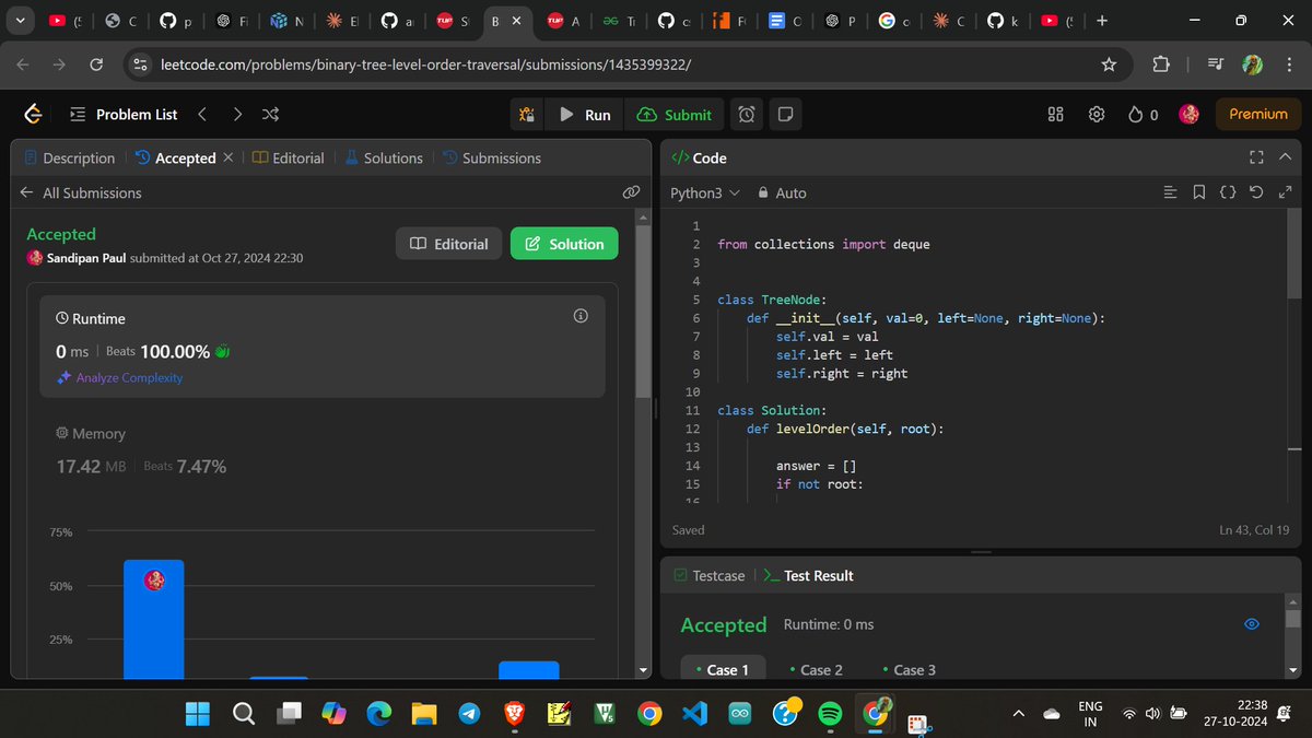 theneuralguy's tweet photo. Winter arc is here!
Day 11 of #100daysMLchallenge
1.Studied about logistic regression and newton's method
2.Solved a question on binary tree level order traversal and solved today's gfg potd
Excited to sail through this journey. #100daysofMLchallenge #100DaysOfCode https://t.co/ekEvJcANKq
